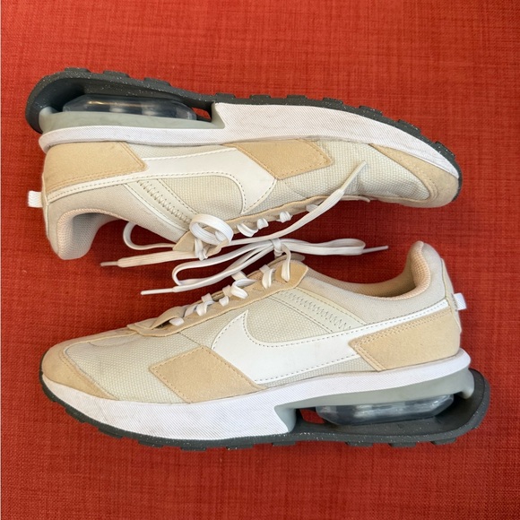 Nike Air Max Pre-Day Light Bone Sandrift Sneakers Size 8 - Picture 4 of 9